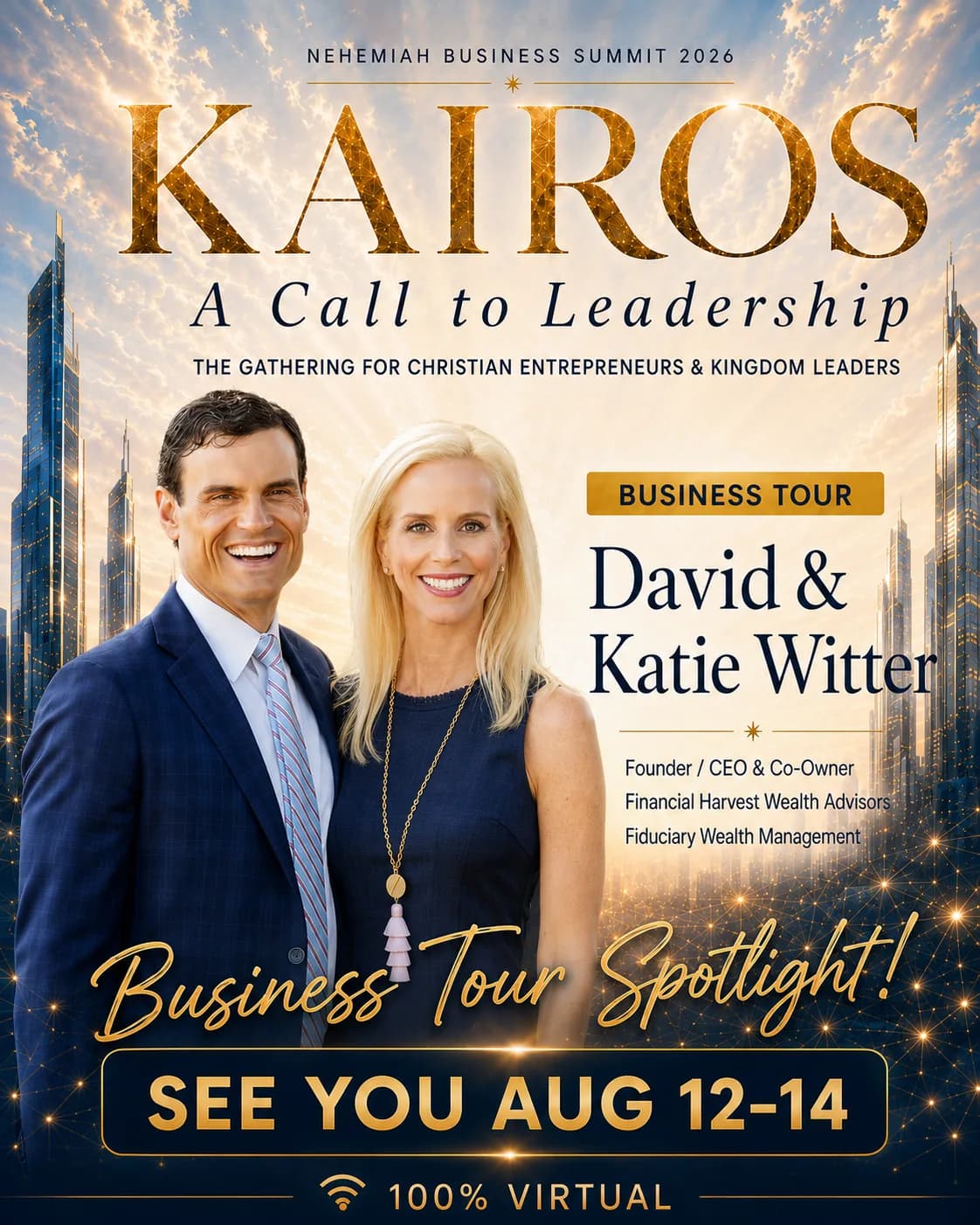 David & Katie Witter — Financial Harvest Wealth Advisors, Winter Park, Florida, United States