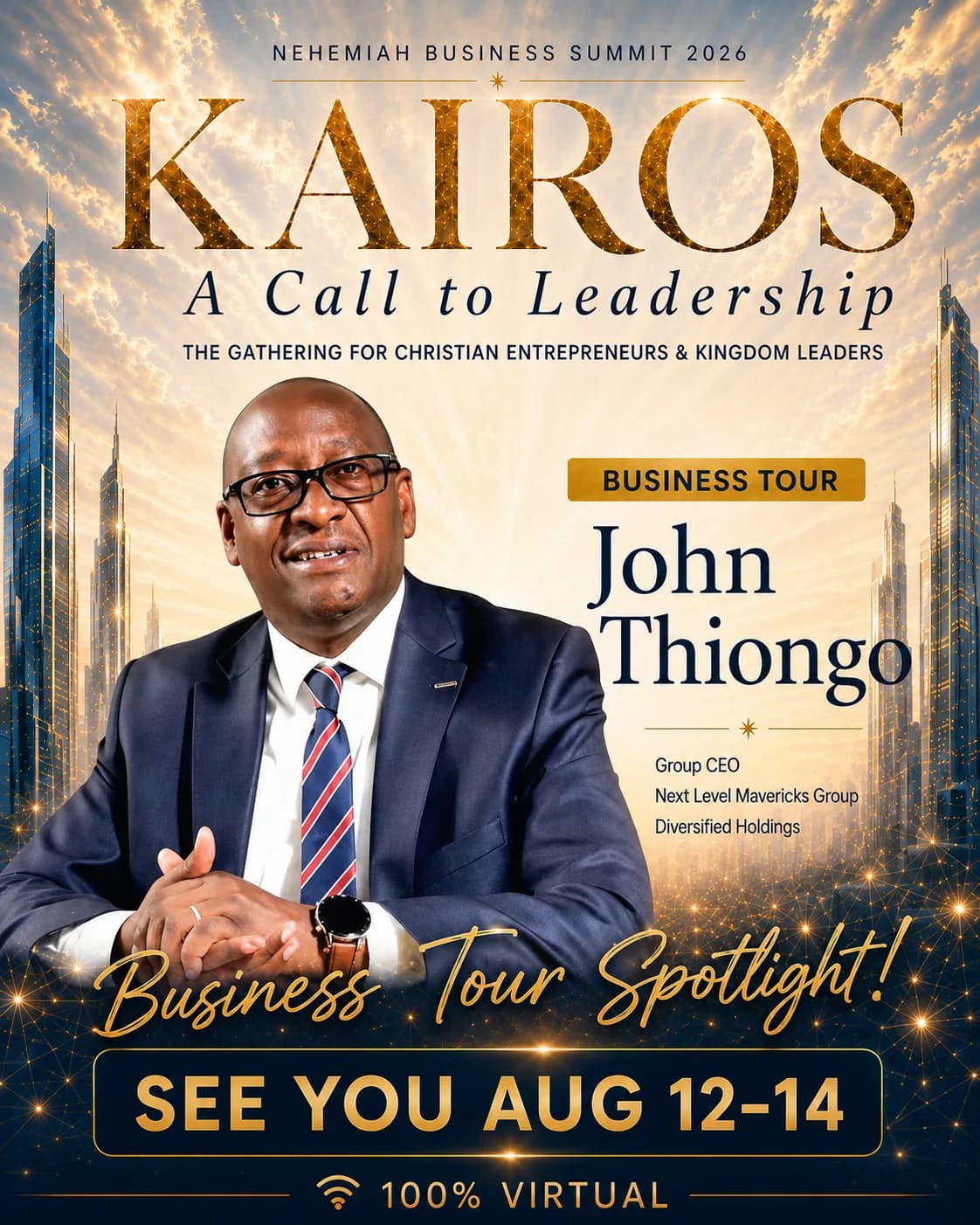 John Thiongo — Next Level Mavericks Group, Nairobi, Kenya